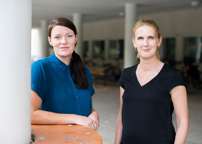 Eva Samuelsson och Jenny Cisneros Örnberg.