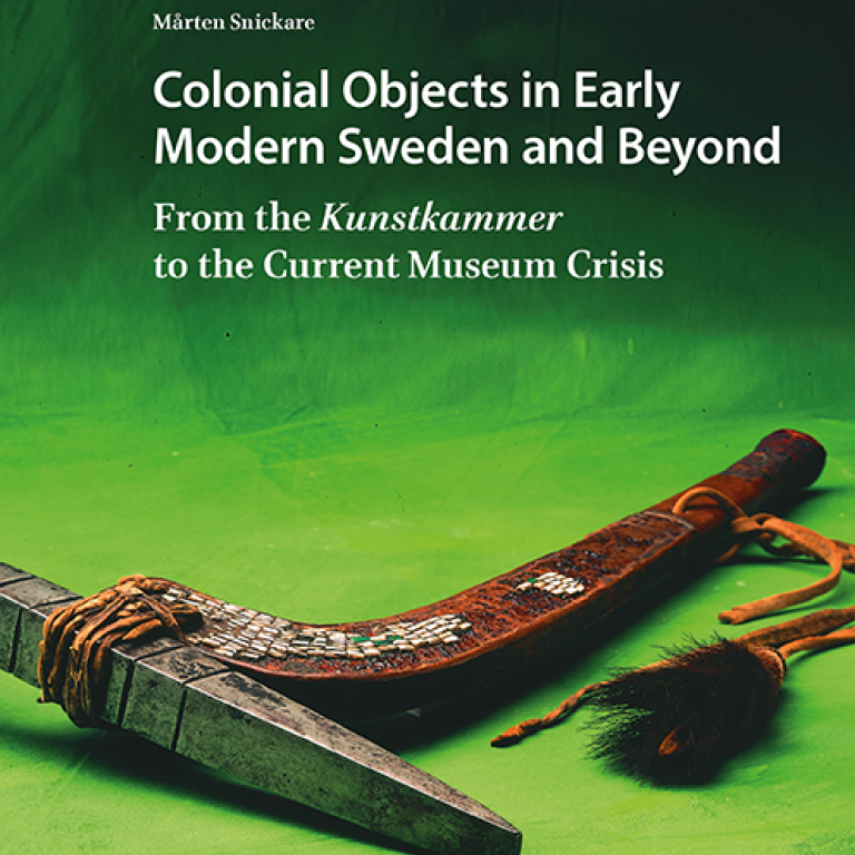 Detalj av boken Colonial Objects in Early Modern Sweden and Beyond