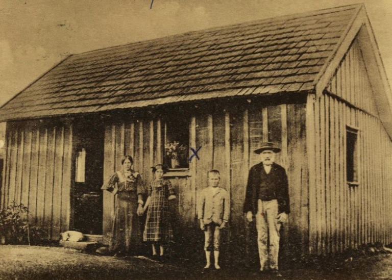 Svenska nybyggare i Rio Grande do Sul i Brasilien runt år 1900