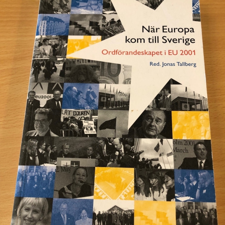 Boken om det första svenska ordförandeskapet.