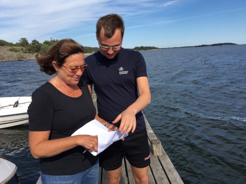 Lillemor Asplund and Johan Gustafsson. Photo: Annika Hallman