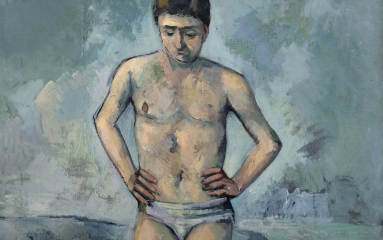 Paul Cezanne's Le Grand Baigneur / The Bather (1985). 