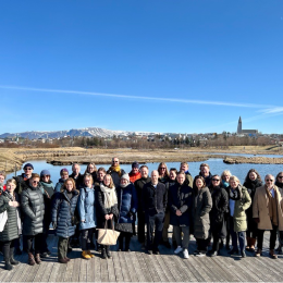 Picture of all partners at University of Iceland