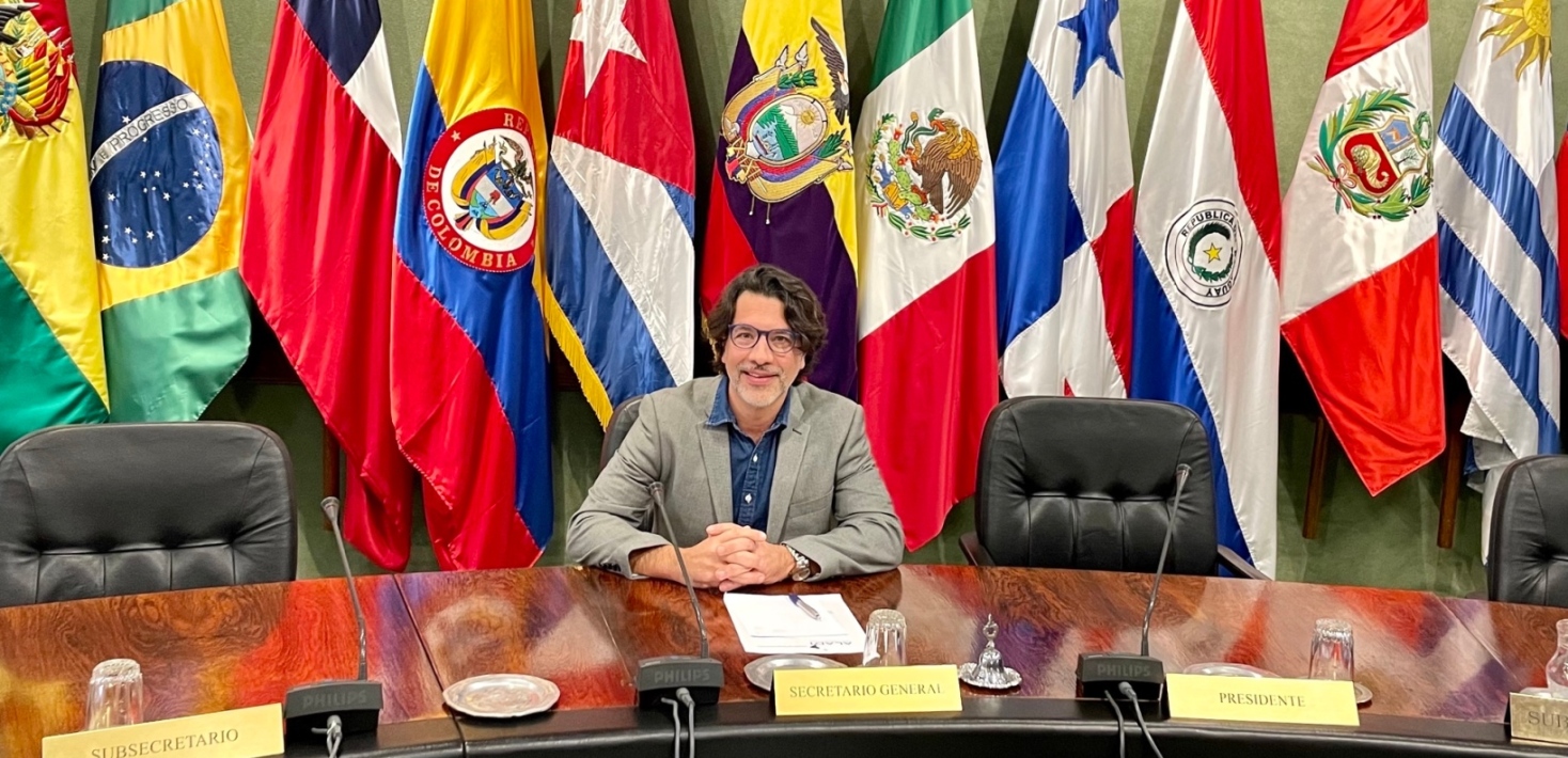 Andrés Rivarola at the Latin American Integration Association (ALADI)