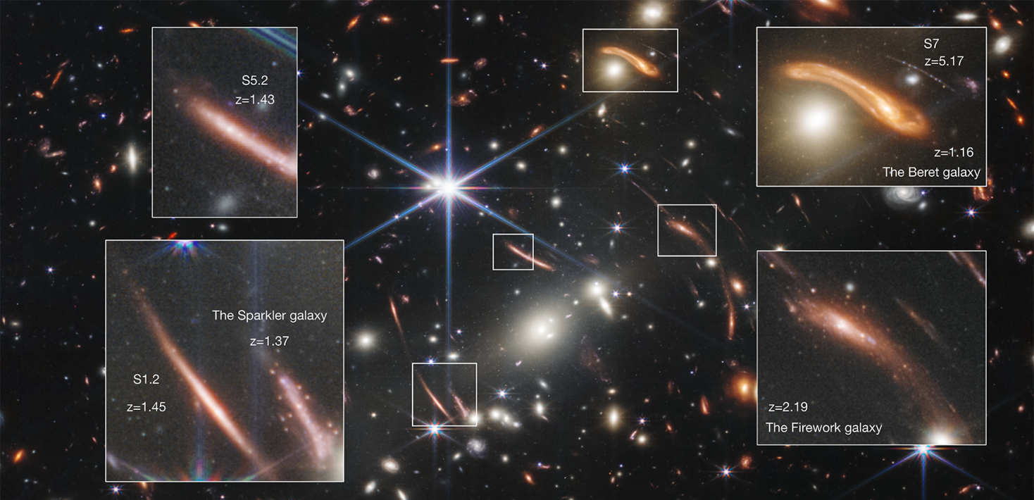 Galaxer på stort avstånd