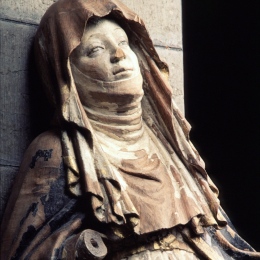 Heliga Birgitta, skulptur Vadstena klosterkyrka