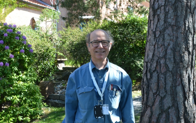 Frank Wilzcek, Nobel Laureate and professor at Fysikum. Photo: Gunilla Häggström