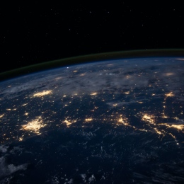 The world seen from outer space