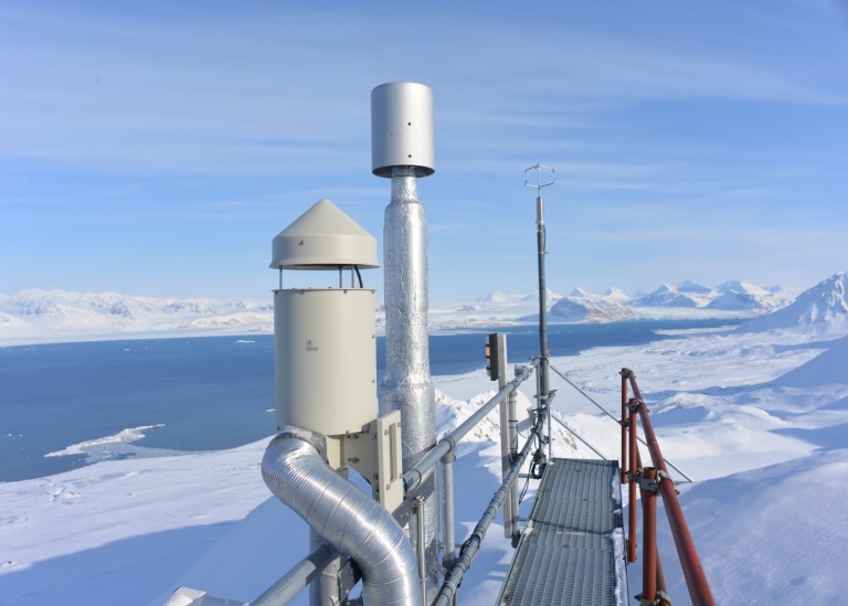 Observatory at Svalbard