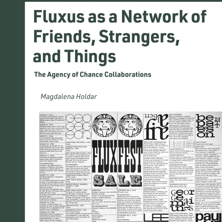 The cover of the book Fluxus as a Network of Friends, Strangers, and Things