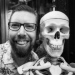 Picture of Henning and skull