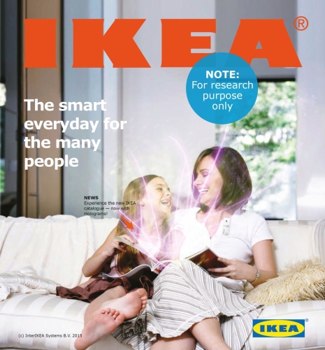 Design fiction Ikea catalogue