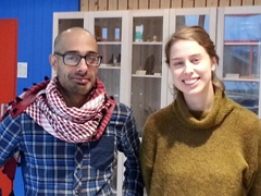 Ali Al-Basri och Julia Krueger