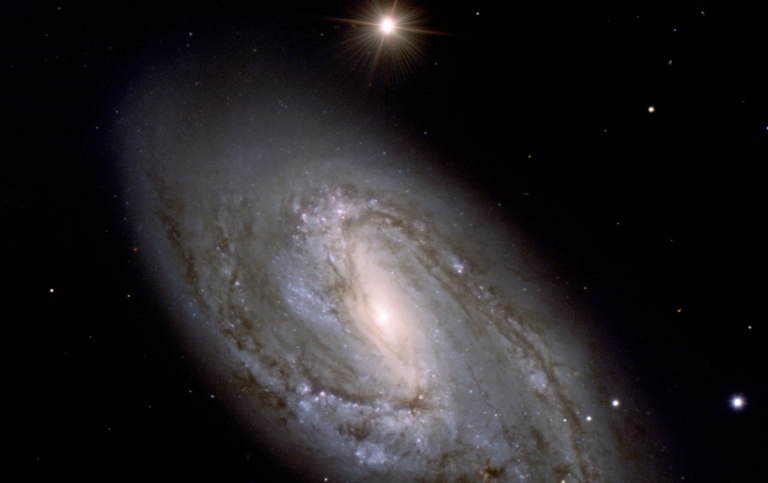 Spiral galaxy NGC 3627 (M66)