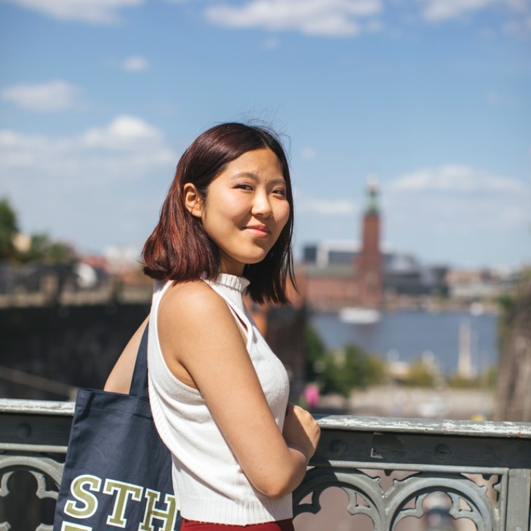 Student in Stockholm city