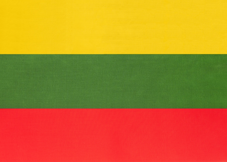 Litauens flagga. Foto: Anastasiia Guseva/MostPhotos