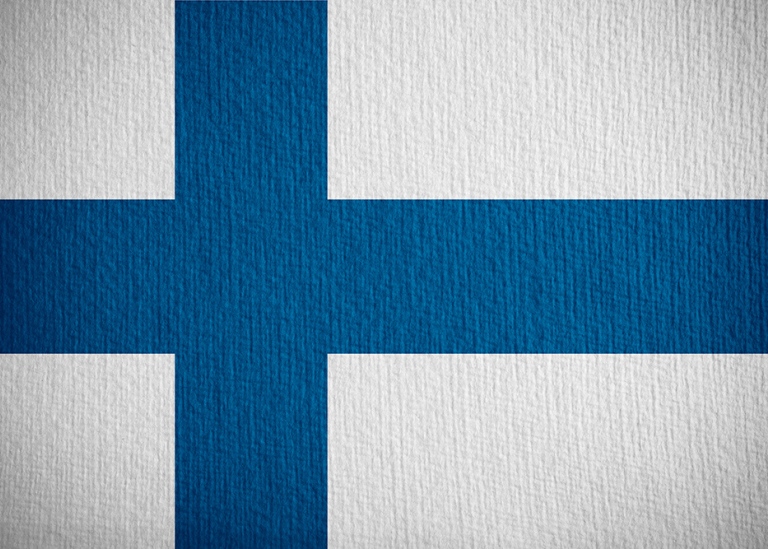 Finlands flagga. Foto: MiroNovak/MostPhotos