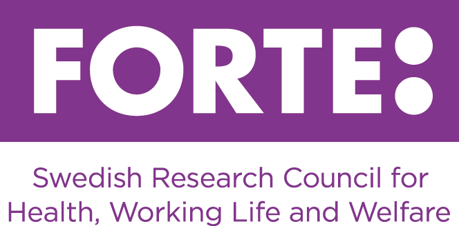 Logo: Forte - Swedish Research Council for Health, Working Life and Welfare