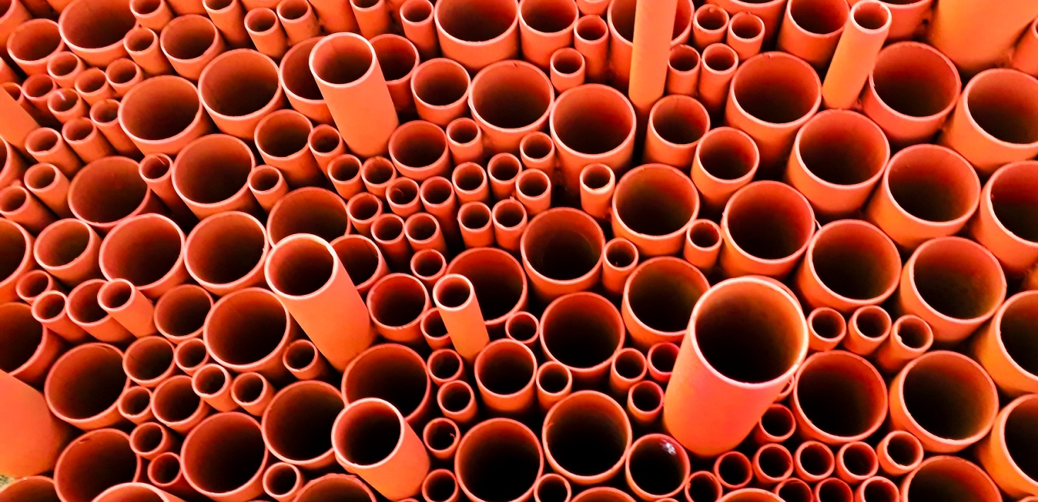 Red tubes, Photo: Daniel Ferreira-Leites