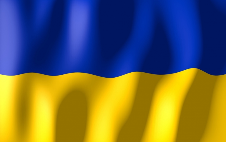 Ukrainas flagga. Foto: PX_Media, MostPhotos