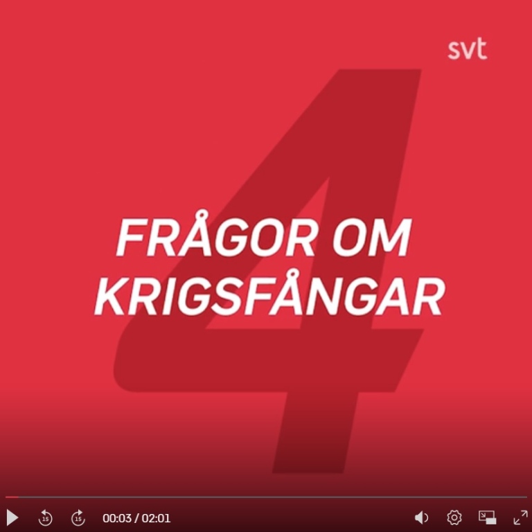 Skärmdump från SVTs klipp