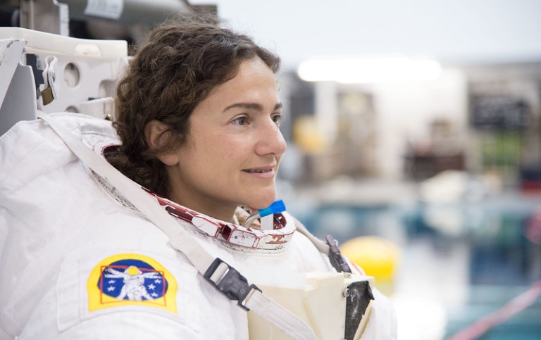 The Swedish-American astronaut Jessica Meir became, historically, the first Swedish woman to be sent on a mission into space in September 2019. Photo: James Blair/NASA. 