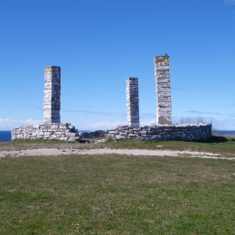 Ruin of gallows hill in Visby, Gotland. Photo: Ulrika Djärv