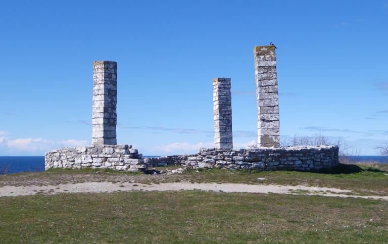 Ruin of gallows hill in Visby, Gotland. Photo: Ulrika Djärv