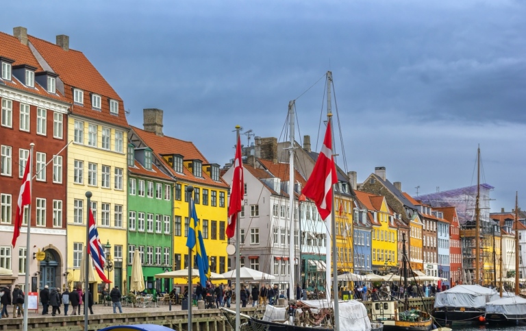 Nyhavn, Köpenhamn. Foto: Boris Breytman, MostPhotos