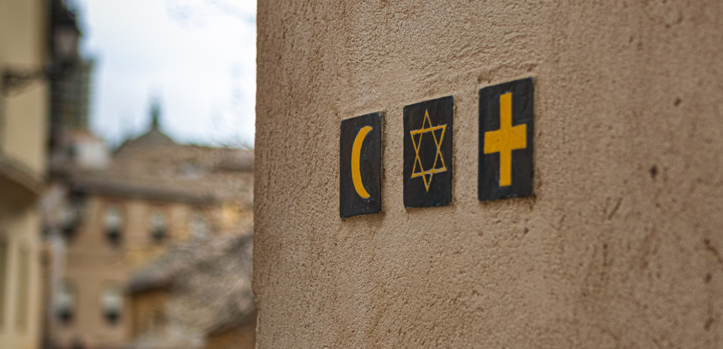 Religious symbols.