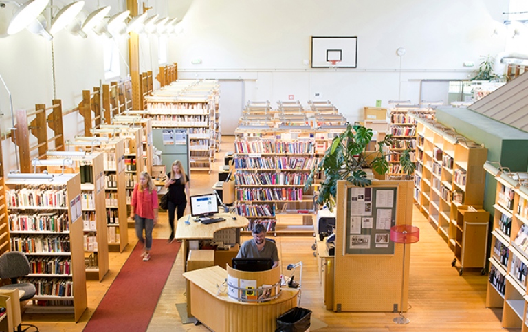 Biblioteket, Socialhögskolan