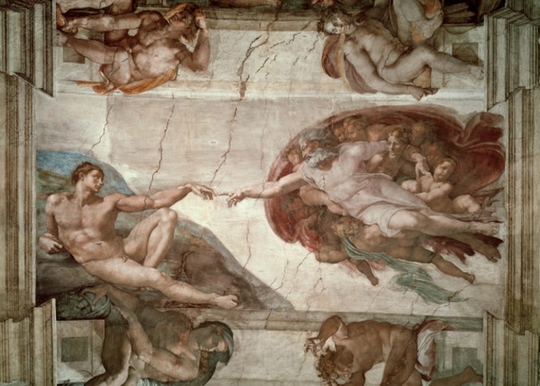 Creation of Adam Michelangelo