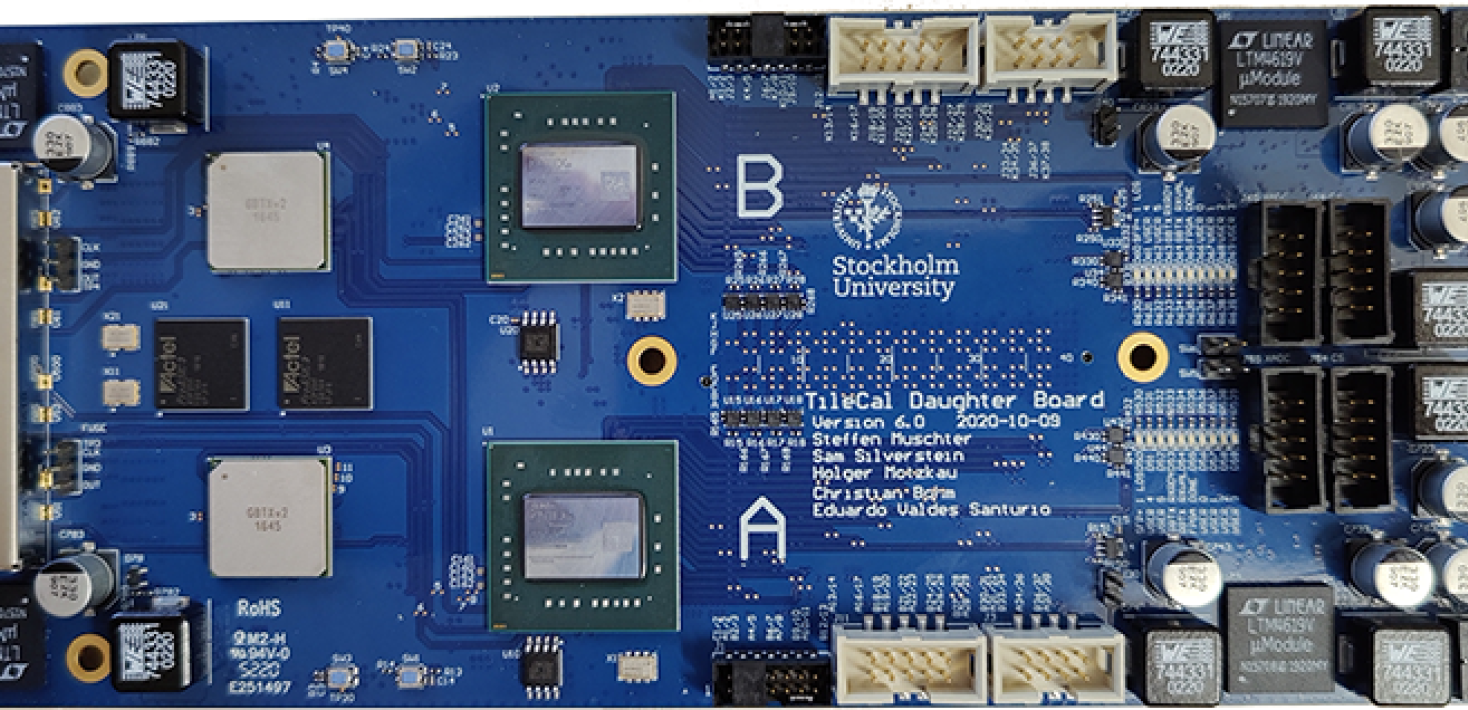 Prototype of the Daughter Board (DB)