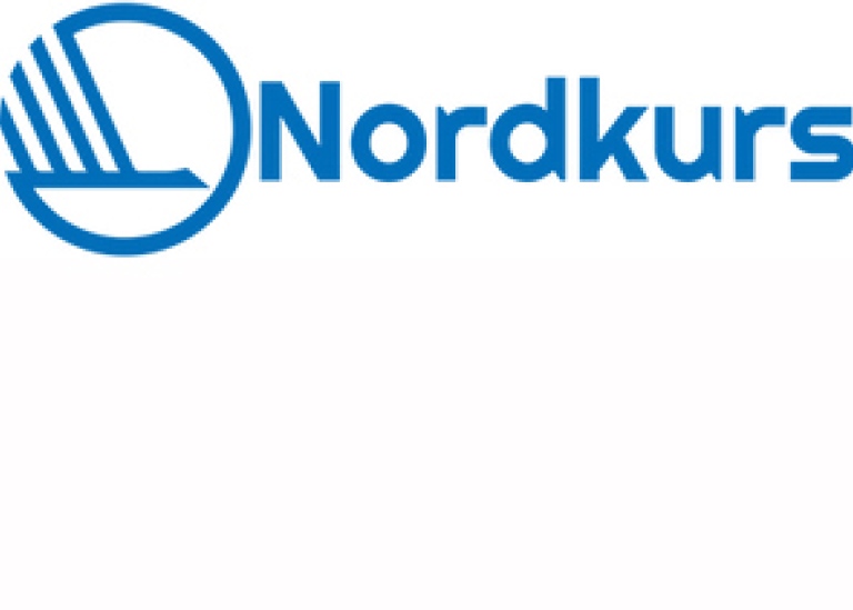 Logotyp Nordiska ministerrådet och text Nordkurs