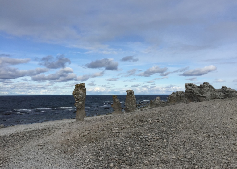 Strand på Fårö