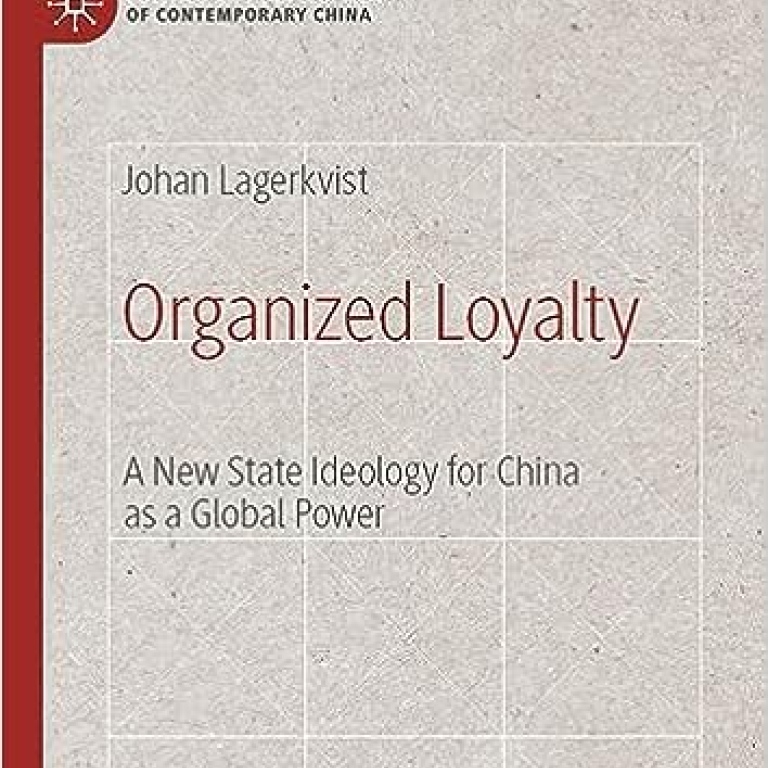 Picture of a book cover, Organized Loyalty.