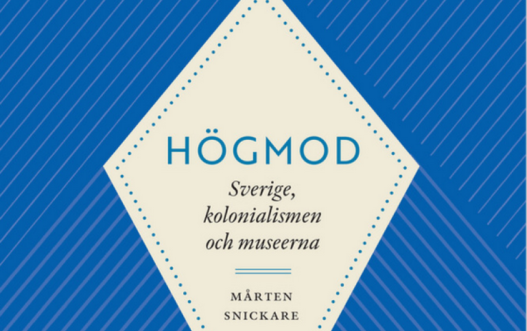 Omslaget till boken Om det svenska koloniala högmodet, från 1600-talet till idag