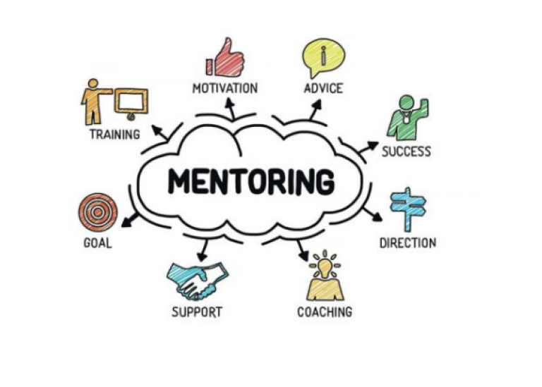 An animation of what mentoring is about.