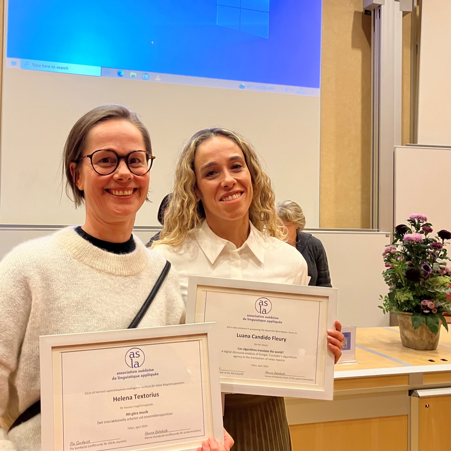 Can algorithms translate the world? Luana Fleury awarded ASLAs Prize for best master’s thesis 2024 – Centre for Research on Bilingualism