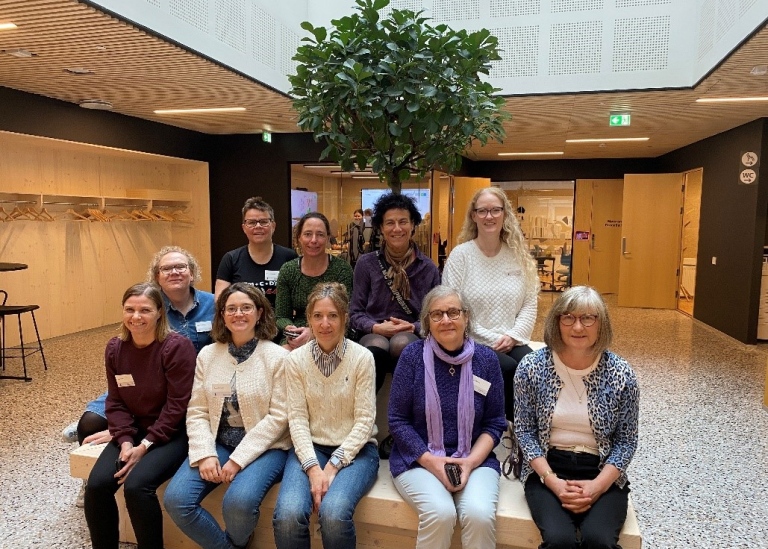 Most members of the board of NornDip met at the conference in Bergen.