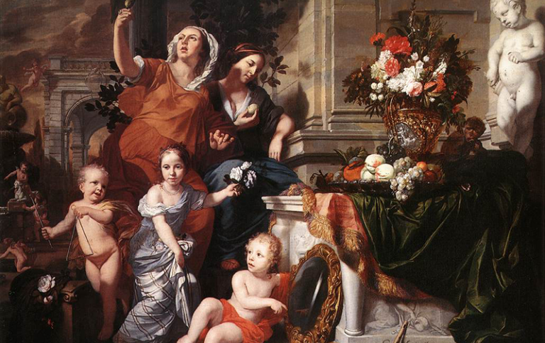 Allegory of the Five Senses, Gerard de Lairesse 1668.