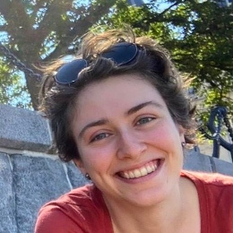 portrait photo of a woman with short hair