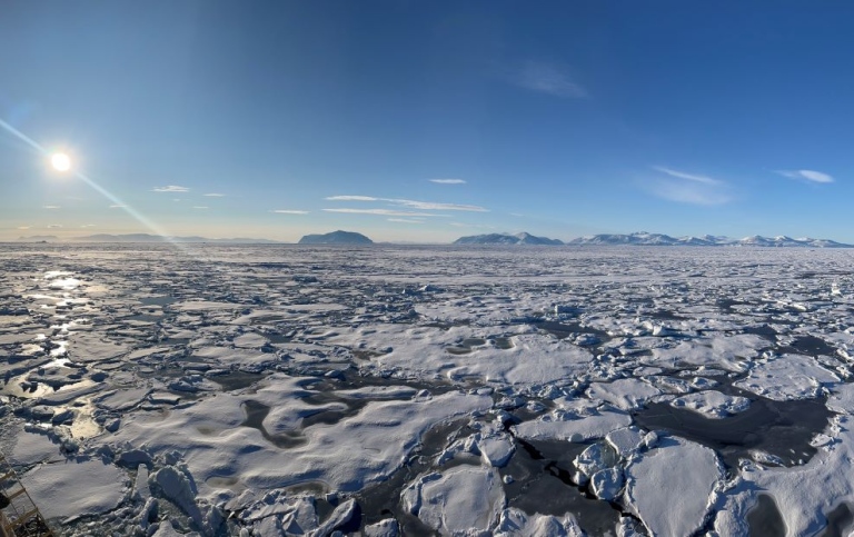 Arctic view. Photo: Johan Nilsson/MISU/Stockholm University