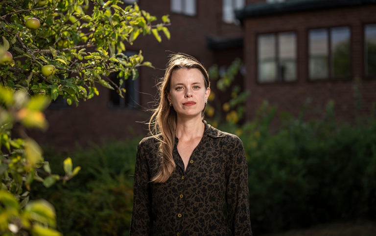 Hedvig Ljungar. Foto: Johanna Säll / Stockholms universitet Hedvig Ljungar