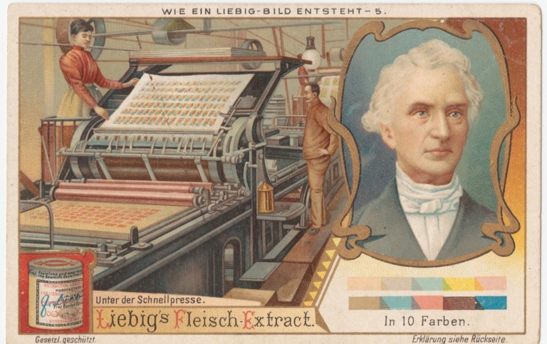 Från samlingarna vid Cornell University Library Illustration av tryckpress från 1800-talet