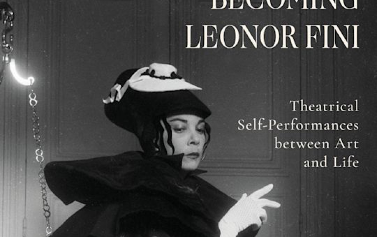 Detalj av boken Becoming Leonor Fini. Bloomsbury förlag. Detalj av boken Becoming Leonor Fini.