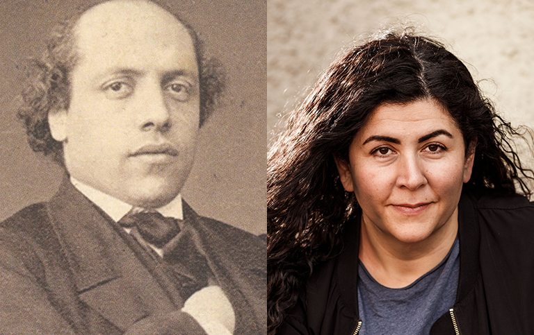 Ludvig Josephson och Farnaz Arbabi. Foto: Mats Bäcker Ludvig Josephson och Farnaz Arbabi.